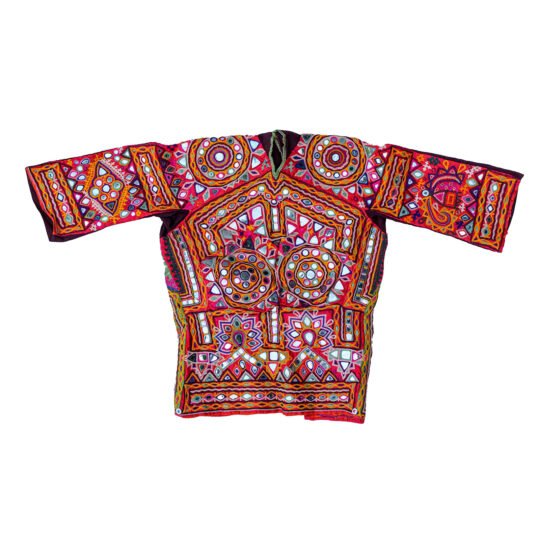 Embroidered vintage textile