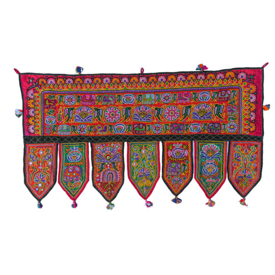 TORAN Embroidered vintage textile