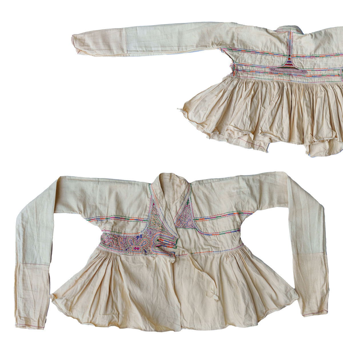 RABARI jacket with embroidered details