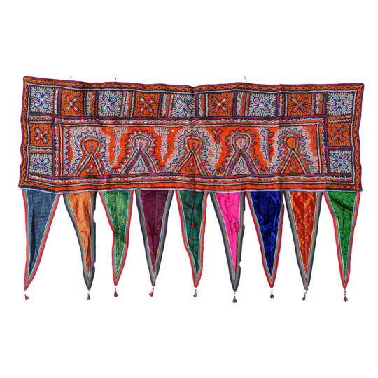 TORAN Embroidered vintage textile
